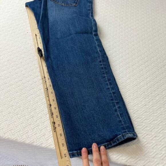 Old Navy Maternity Size 0 Small XS Extra High Rise Straight Full Panel Jeans - Picture 6 of 12